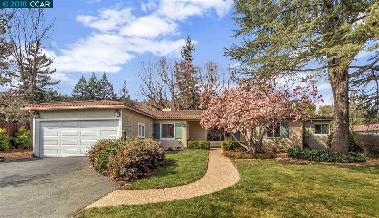 851 Moraga Rd Lafayette 94549 Sold Listing Mls 40812410 Comp